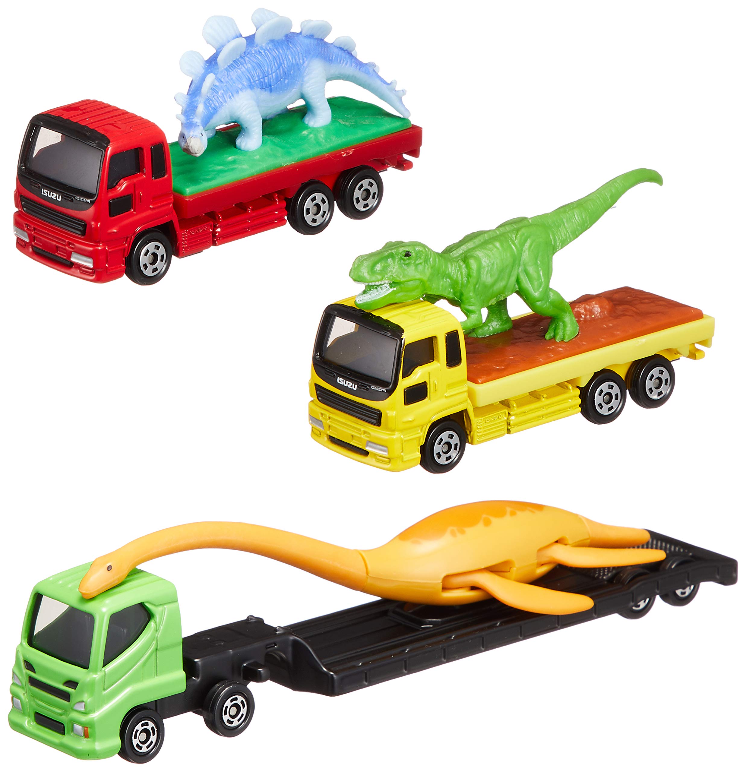 TAKARA TOMY Tomica Gift Let'S Carry ! Dinosaur Carrier Set- Japan Figure Store - #1 Bring To You The Best Japanese Goods