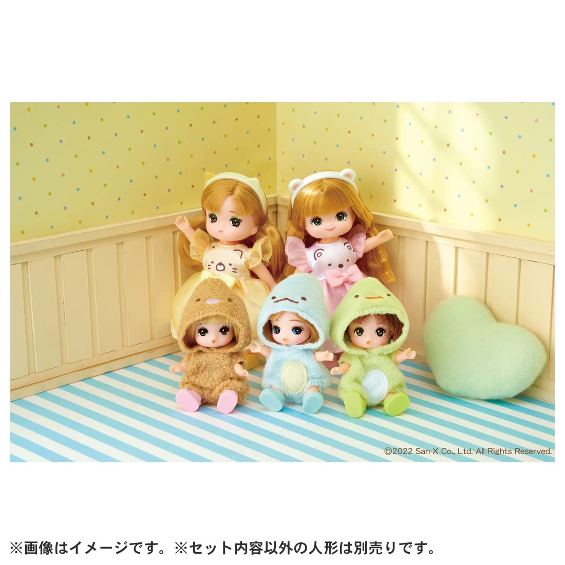 Takara Tomy Licca-Chan Doll Ld-28 Cat Daisuki Miki-Chan Changeable Doll Play House Sumikko Gurashi Toy Age 3 And Up Passed Toy Safety Standards St Mark Certified Licca Takara Tomy- Japan Figure Store - #1 Bring To You The Best Japanese Goods