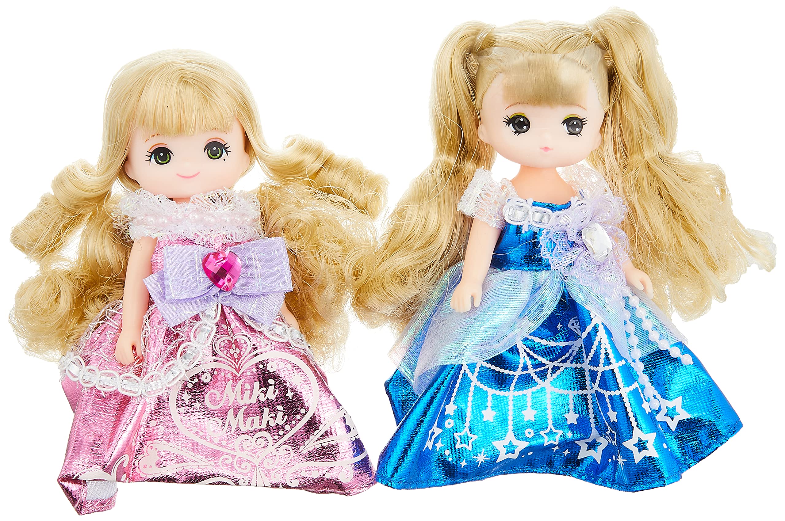 TAKARA TOMY Licca Doll Dreaming Princess Miki-Chan Maki-Chan Prism Princess Set- Japan Figure Store - #1 Bring To You The Best Japanese Goods