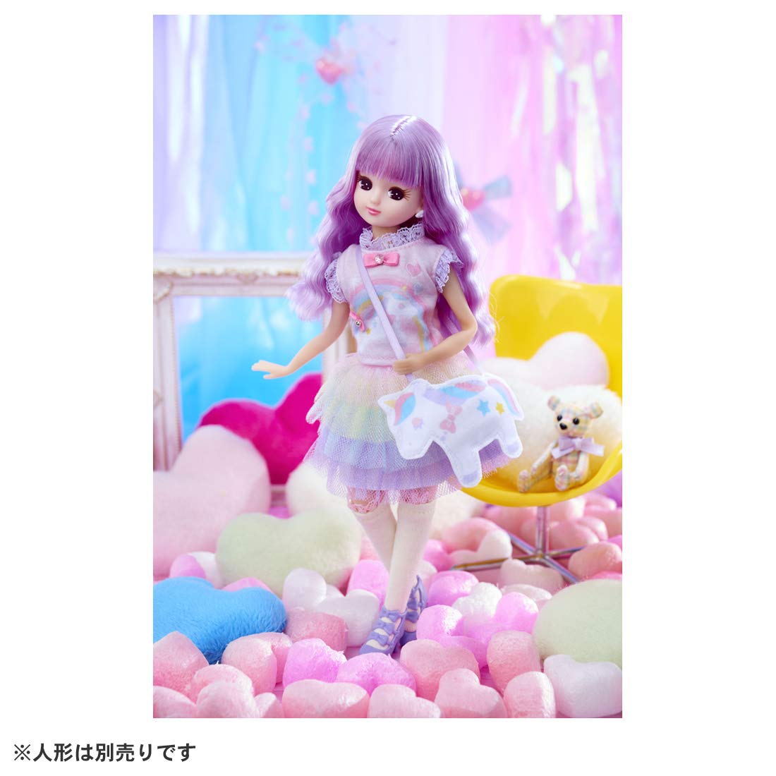 TAKARA TOMY Lw-18 Licca Doll Dreamy Cute Outfit Dress Set (Doll is not included)- Japan Figure Store - #1 Bring To You The Best Japanese Goods