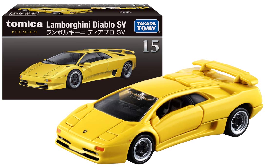 TAKARA TOMY Tomica Premium 15 Lamborghini Diablo Sv- Japan Figure Store - #1 Bring To You The Best Japanese Goods