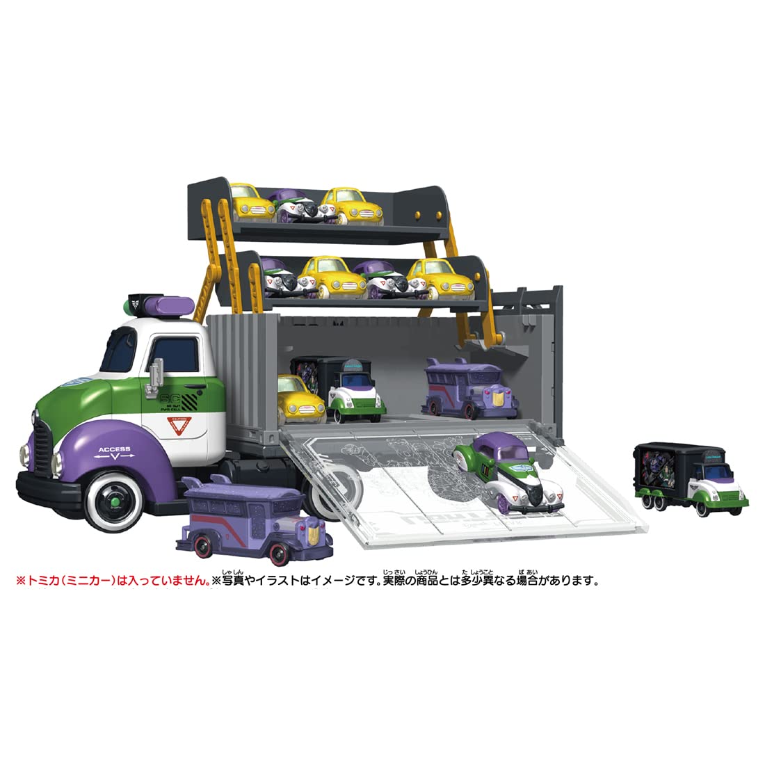 TAKARA TOMY - Tomica Disney Motors Buzz Lightyear Star Command Car Carrier- Japan Figure Store - #1 Bring To You The Best Japanese Goods