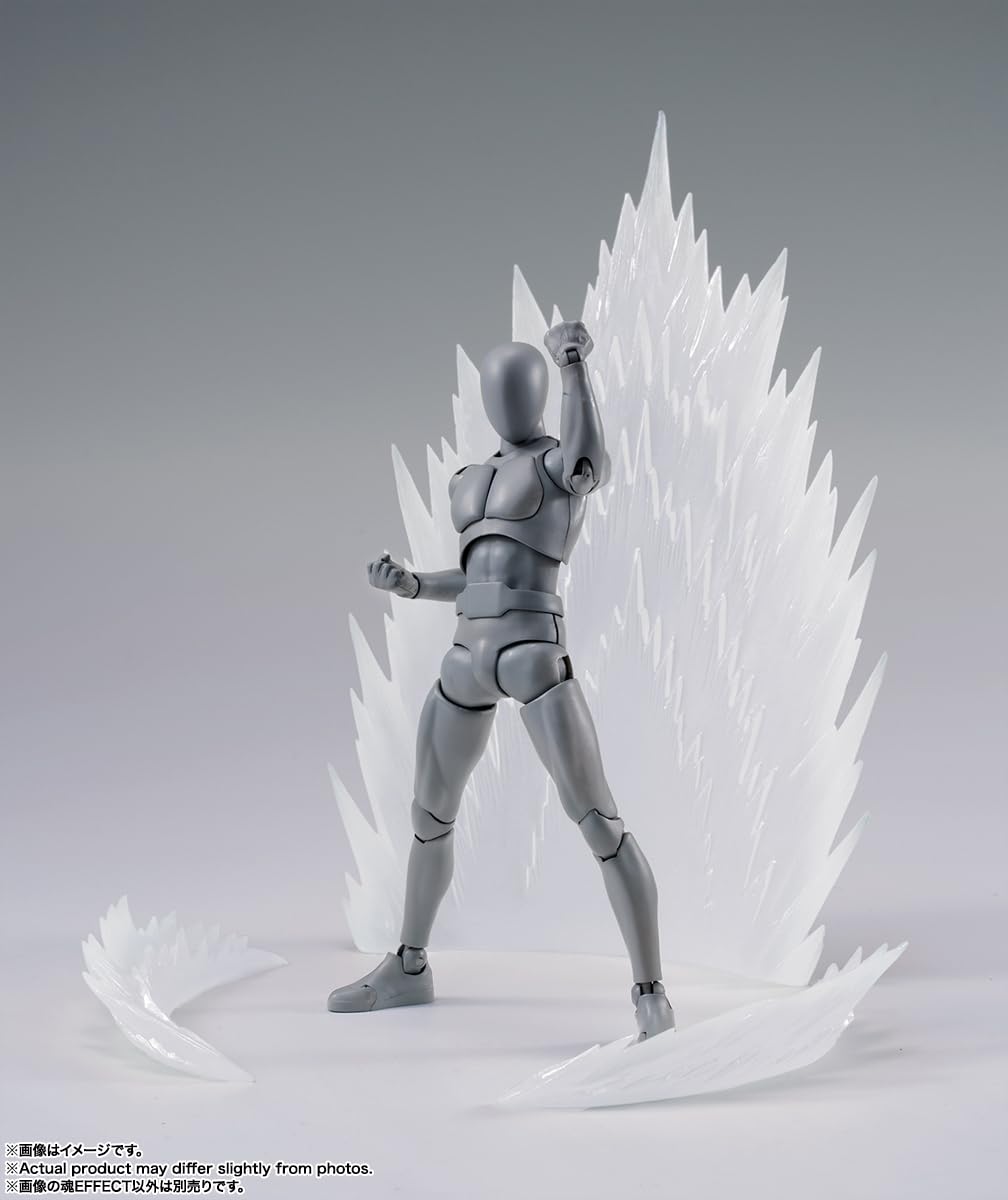 Bandai Spirits Tamashii Effect Energy Aura White Ver. Non-Scale ABS & PVC Painted Figure for SH Figuarts- Japan Figure Store - #1 Bring To You The Best Japanese Goods