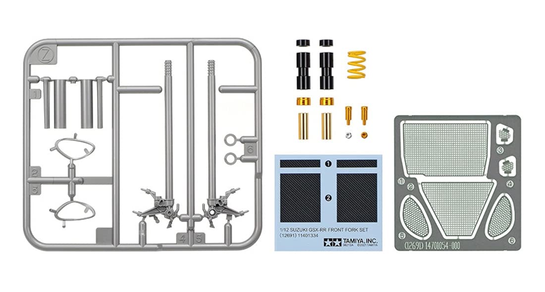 TAMIYA 1/12 Suzuki Gsx-Rr '20 Front Fork Set- Japan Figure Store - #1 Bring To You The Best Japanese Goods