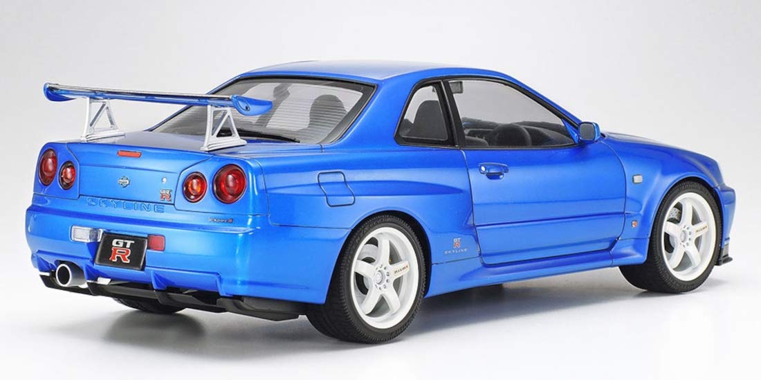 Tamiya 1/24 Sports Car Series No.258 Nissan Skyline Gt-r V Spec II Japanese Scale Car Model- Japan Figure Store - #1 Bring To You The Best Japanese Goods