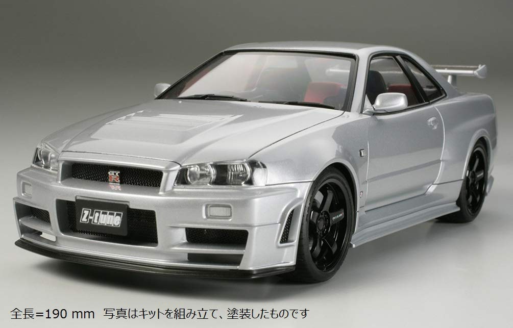 Tamiya 24282 1/24 Nismo R34 GT-R Z Tune Plastic Model- Japan Figure Store - #1 Bring To You The Best Japanese Goods