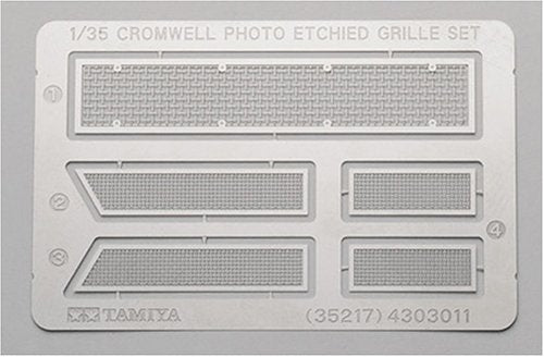 TAMIYA 35222 Cromwell Photo Etched Grille Set 1/35 Scale Kit- Japan Figure Store - #1 Bring To You The Best Japanese Goods