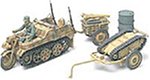 TAMIYA 32502 Kettenkraftrad With Infantry Cart & Goliath Vehicle 1/48 Scale Kit- Japan Figure Store - #1 Bring To You The Best Japanese Goods