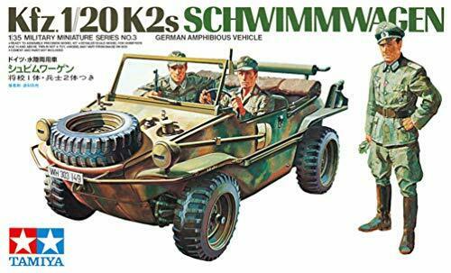 Tamiya German Amphibious Vehicle Schwimmwagen Plastic Model Kit- Japan Figure Store - #1 Bring To You The Best Japanese Goods