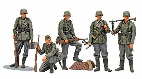 Tamiya German Infantry Set Mid-wwii Plastic Model Kit- Japan Figure Store - #1 Bring To You The Best Japanese Goods