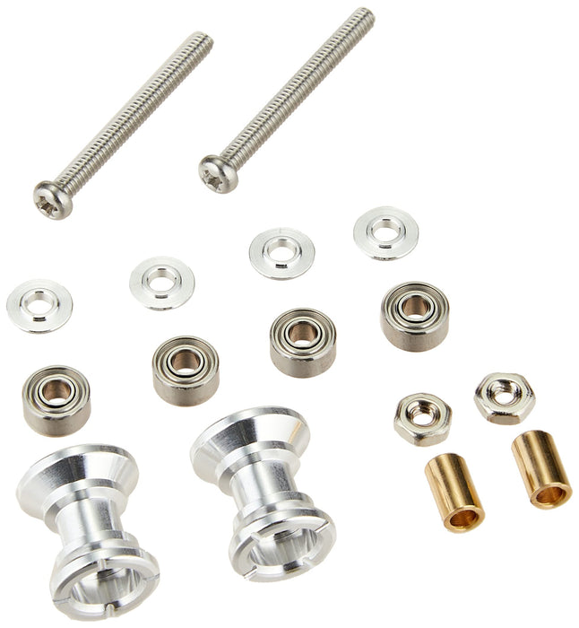TAMIYA 15403 Mini 4Wd Double Aluminum Rollers 9-8Mm- Japan Figure Store - #1 Bring To You The Best Japanese Goods