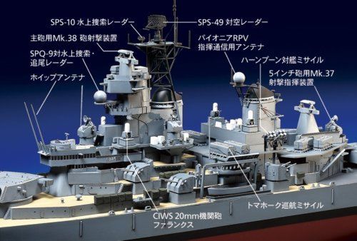 Tamiya 1/350 U.s. Battleship Bb-63 Missouri 1991 Model Kit- Japan Figure Store - #1 Bring To You The Best Japanese Goods