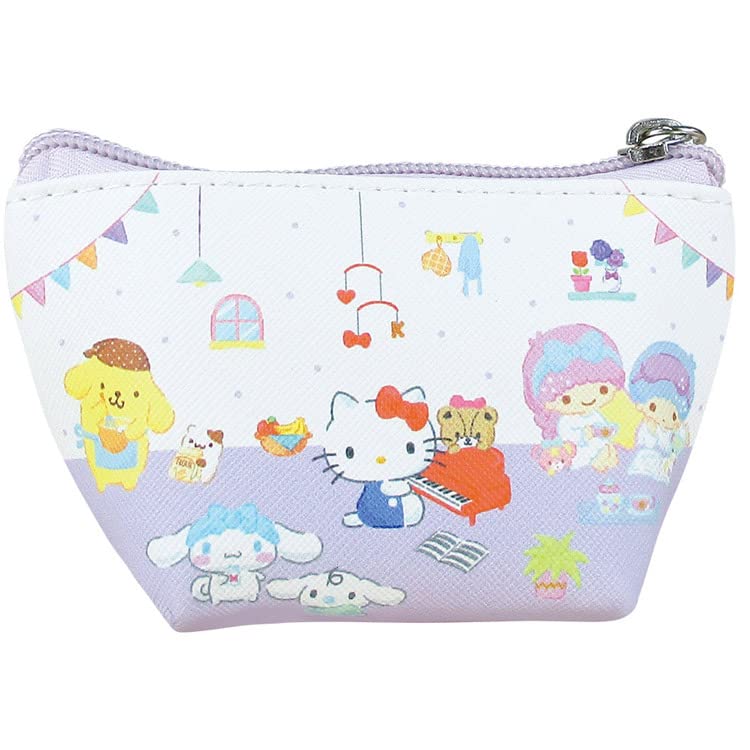 TS Factory Sanrio Characters Triangular Mini Pouch Happiness My Room Cosmetic Pouch Accessory Case Cute 173259- Japan Figure Store - #1 Bring To You The Best Japanese Goods