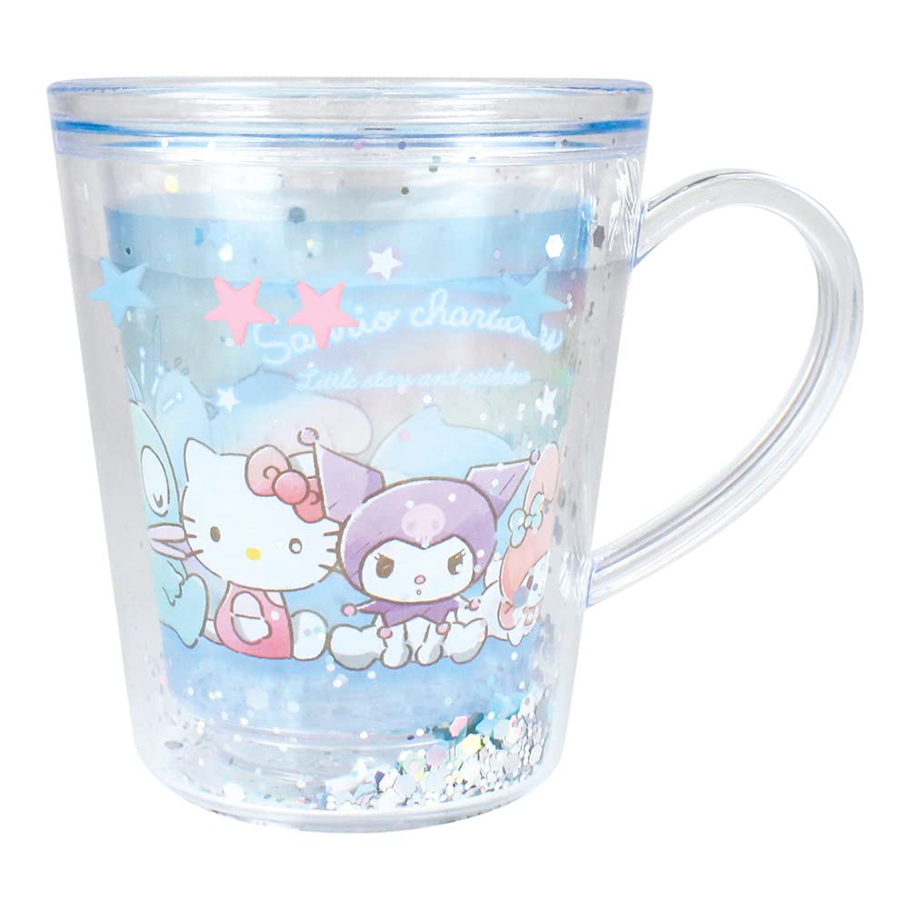 T&S Factory Sanrio Water Cup Twinkle Rainbow Japan H10.5 X Φ8.7Cm Sr-5526520Kr- Japan Figure Store - #1 Bring To You The Best Japanese Goods