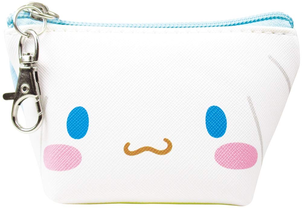 T'S FACTORY Sanrio Triangle Mini Pouch Cinnamoroll Face- Japan Figure Store - #1 Bring To You The Best Japanese Goods