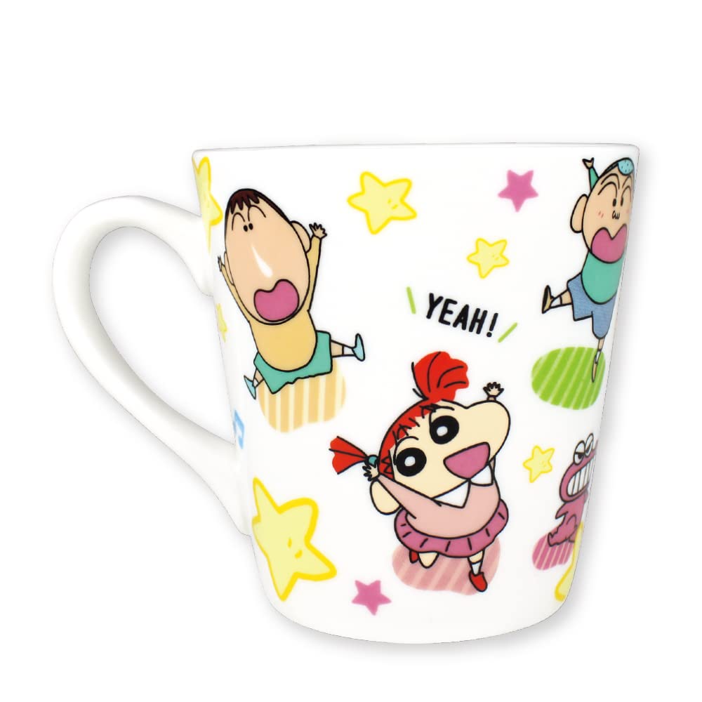 T's Factory Crayon Shin-Chan Mug KS-5524649CS H90xΦ88mm Chocobi Shower- Japan Figure Store - #1 Bring To You The Best Japanese Goods