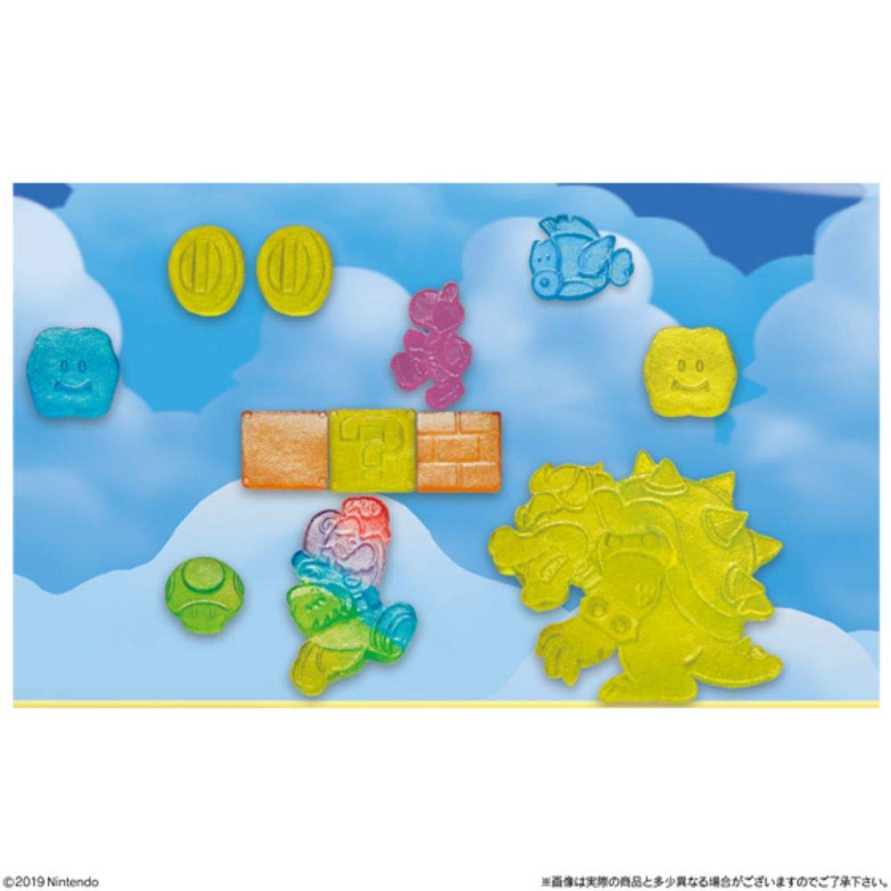 BANDAI Candy Candy Gummy Maker: Super Mario Maker 2 6Pcs Box- Japan Figure Store - #1 Bring To You The Best Japanese Goods