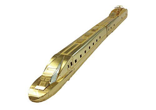 Tenyo Metallic Nano Puzzle Gold Series Class 923 Dr.yellow Model Kit- Japan Figure Store - #1 Bring To You The Best Japanese Goods