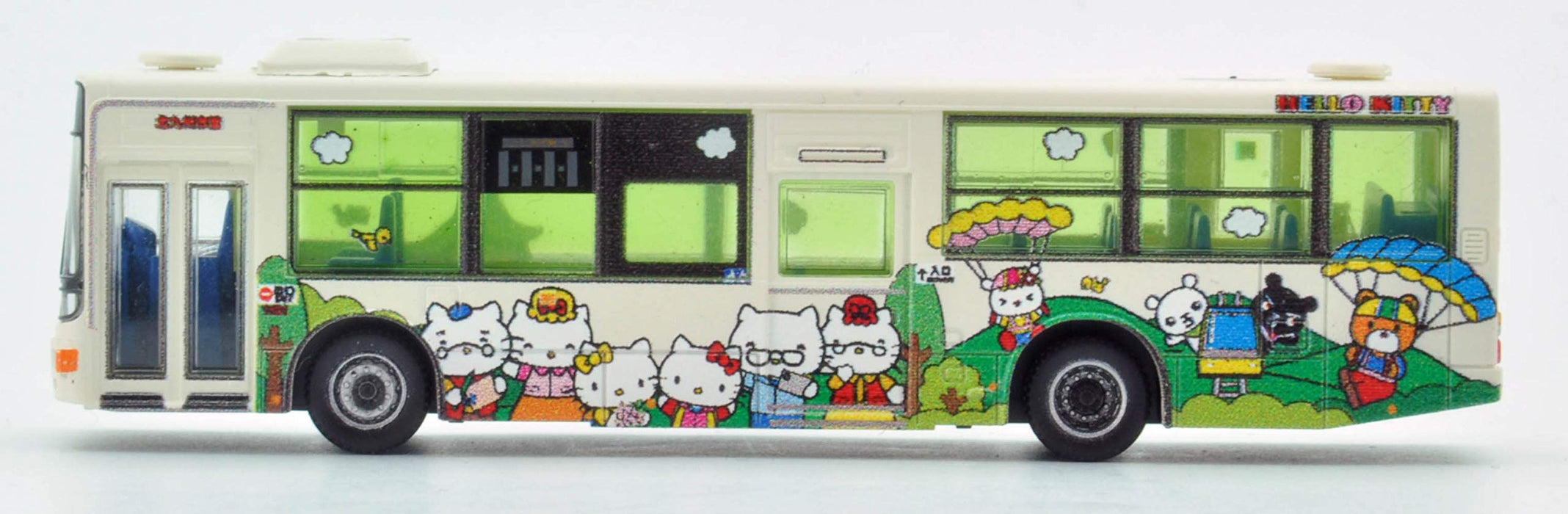 Tomytec Hello Kitty Family Version Bus No. 1 - Limited Edition Kitakyushu Diorama Supplies- Japan Figure Store - #1 Bring To You The Best Japanese Goods