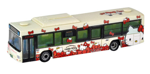 Tomytec Hello Kitty Character Bus 2 Ribbon Ver - Kitakyushu City Diorama Limited Edition- Japan Figure Store - #1 Bring To You The Best Japanese Goods