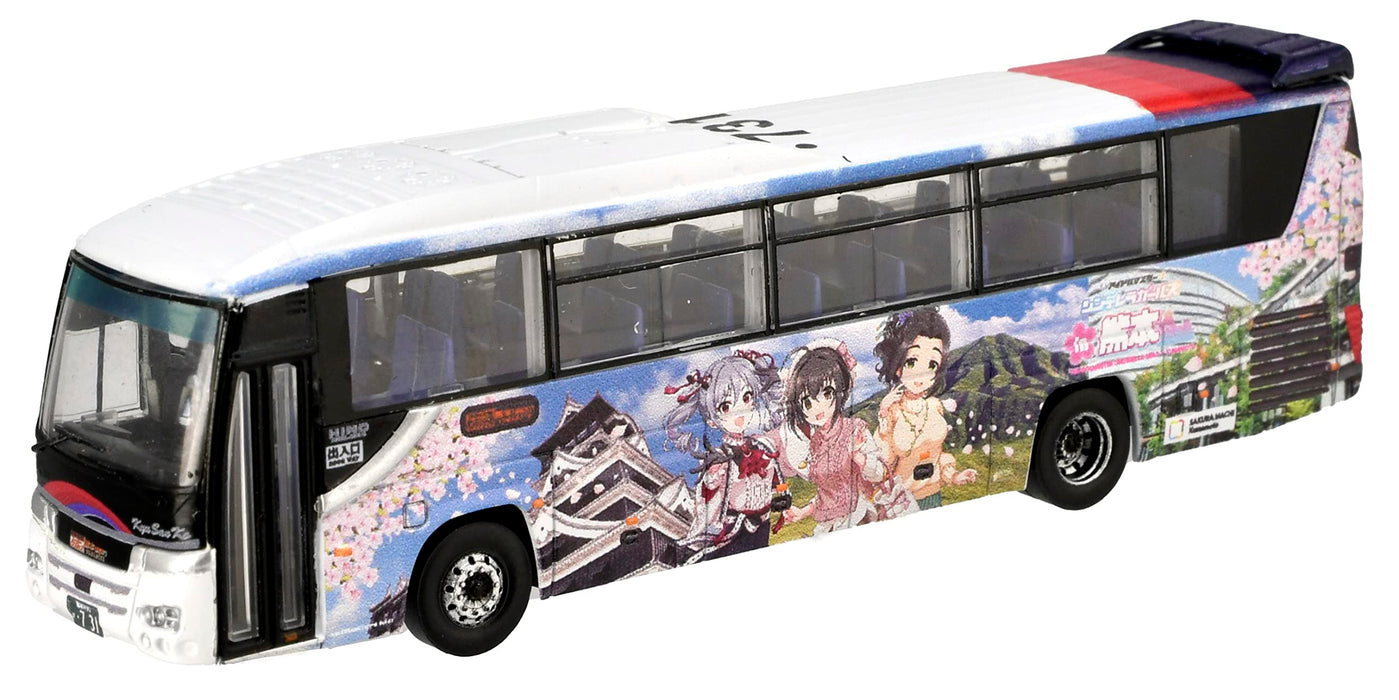 Tomytec Kyushu Sanko Bus Collection - Idolmaster Cinderella Girls Kumamoto Wrapping Diorama- Japan Figure Store - #1 Bring To You The Best Japanese Goods