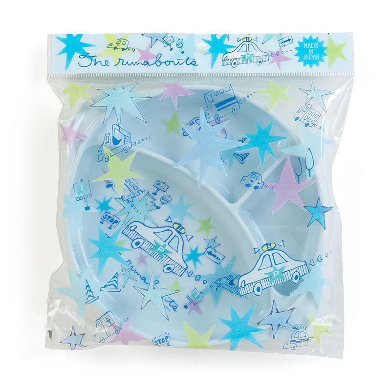 The Runabouts Plastic Plate (Baby)- Japan Figure Store - #1 Bring To You The Best Japanese Goods