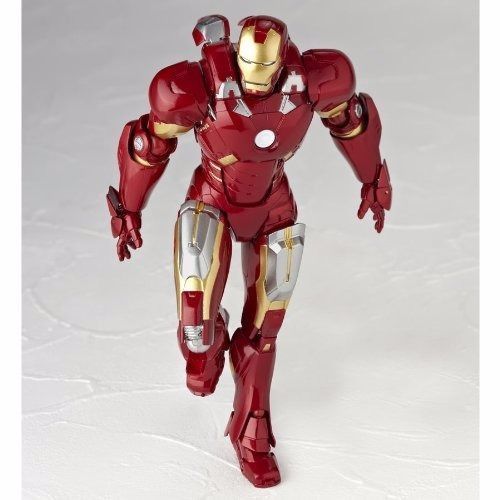 Tokusatsu Revoltech No.042 The Avengers Iron Man Mark Vii Figure Kaiyodo- Japan Figure Store - #1 Bring To You The Best Japanese Goods