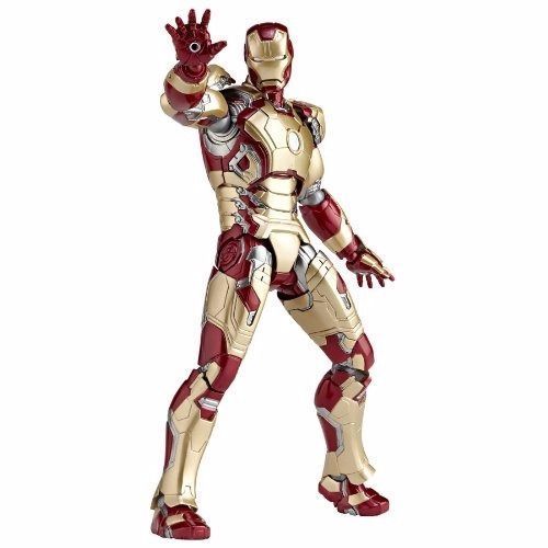 Tokusatsu Revoltech No.049 Iron Man 3 Iron Man Mark Xlii Figure Kaiyodo Japan- Japan Figure Store - #1 Bring To You The Best Japanese Goods