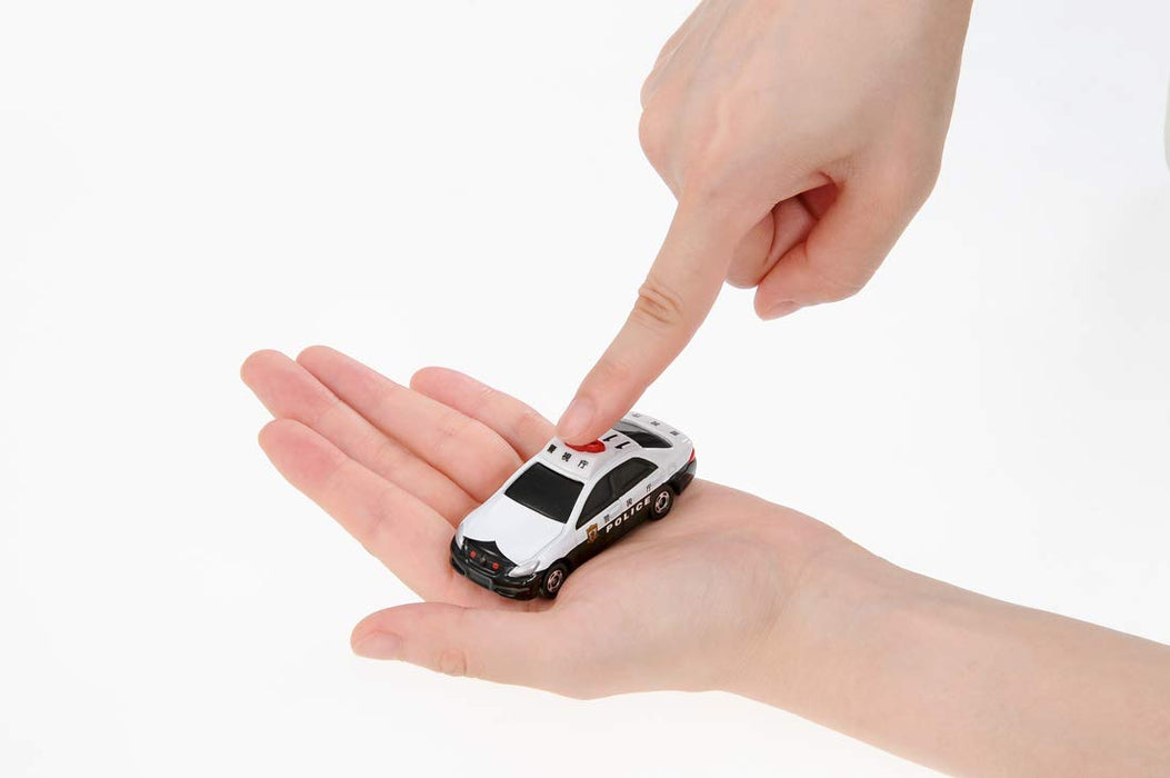 Takara Tomy Tomica 4D 05 Toyota Crown Police Car Japanese Plastic Police Cars- Japan Figure Store - #1 Bring To You The Best Japanese Goods