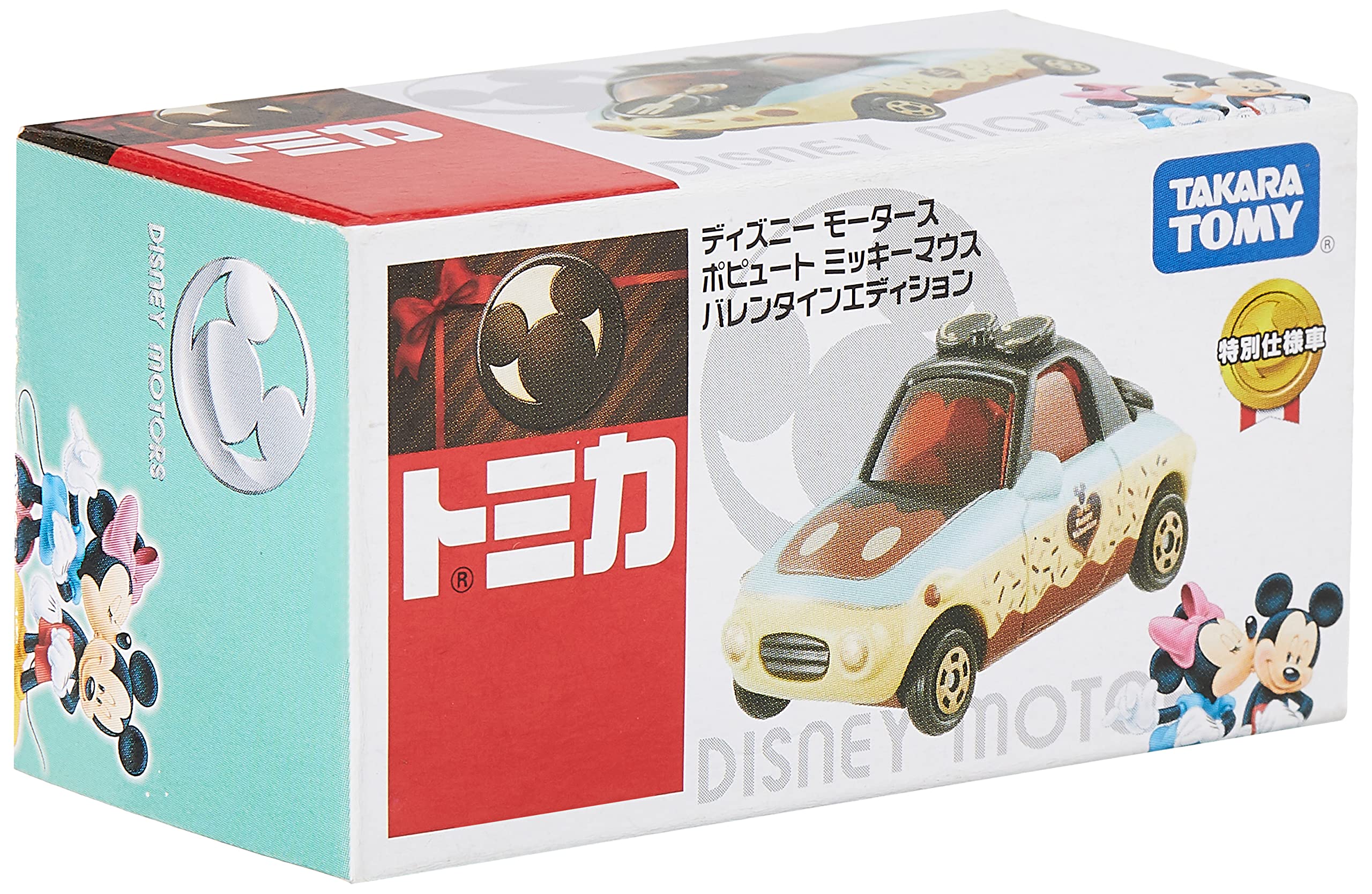 TAKARA TOMY Tomica Disney Motors Special Car Valentine Edition 4904810840459- Japan Figure Store - #1 Bring To You The Best Japanese Goods