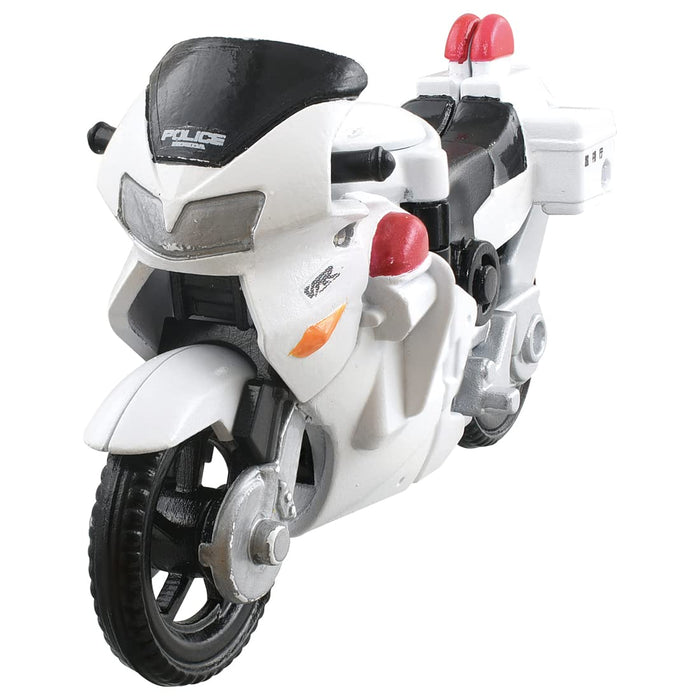TAKARA TOMY Tomica Job Labor Jb06 Police Braver Honda Vfr White Motorcycle- Japan Figure Store - #1 Bring To You The Best Japanese Goods