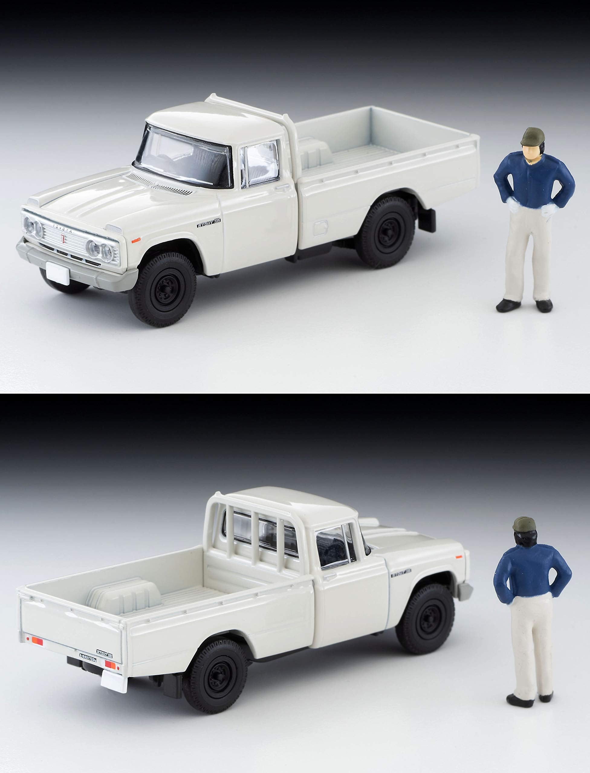 Tomytec Toyota Stout 1/64 Scale Tomica Limited Vintage White LV-189B- Japan Figure Store - #1 Bring To You The Best Japanese Goods
