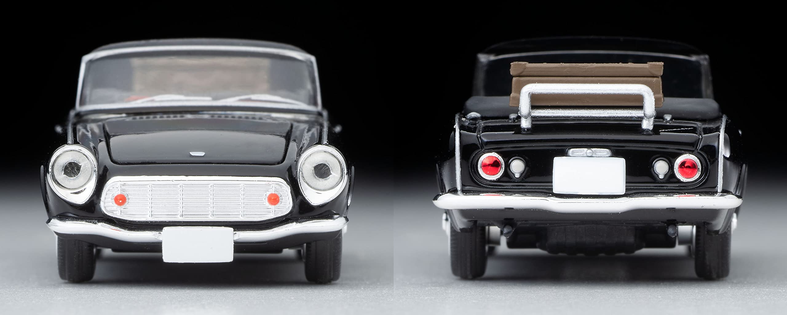 Tomytec Tomica Limited Vintage Black Honda S600 Open Top 1/64 Scale Finished Product- Japan Figure Store - #1 Bring To You The Best Japanese Goods