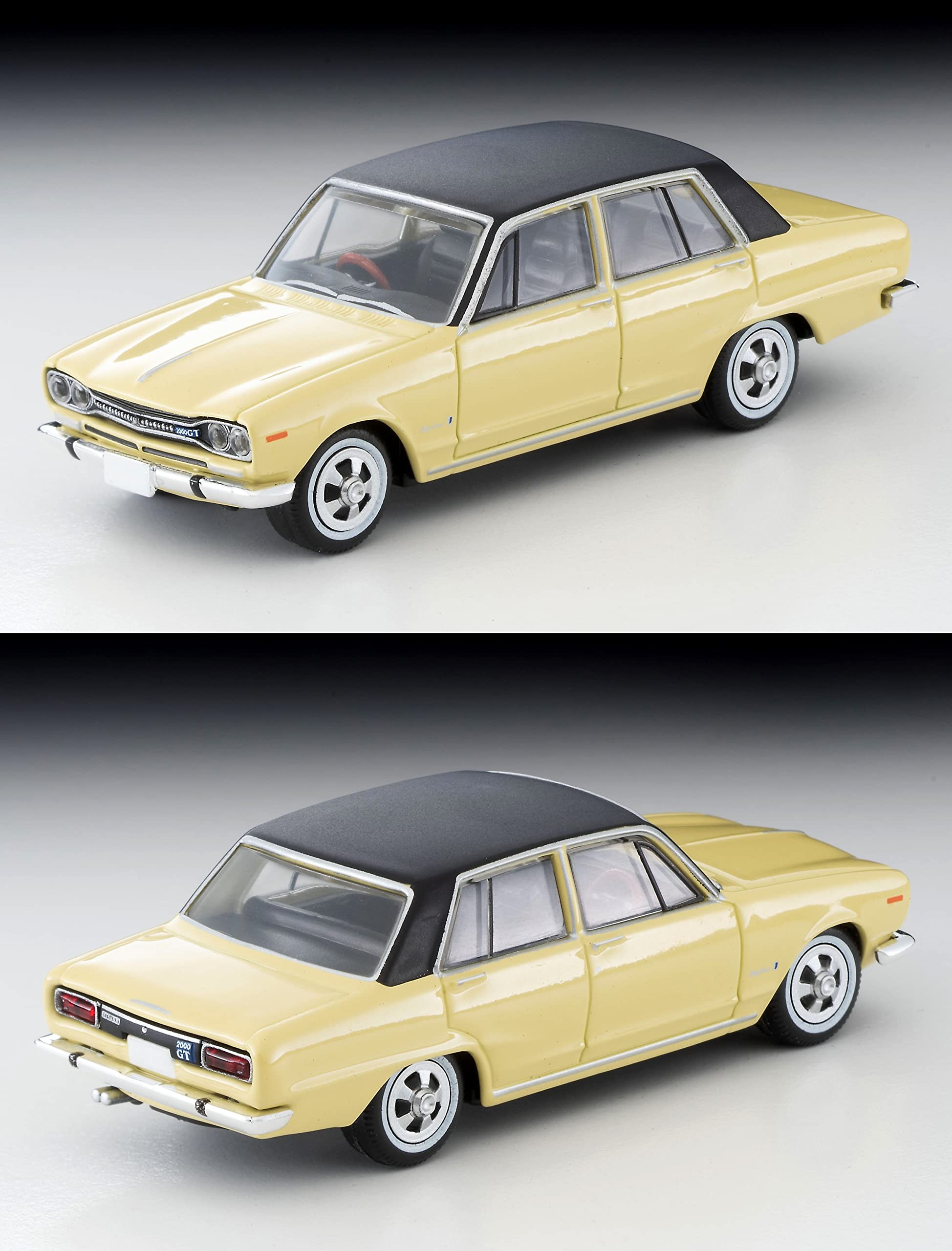 Tomica Limited Vintage 1/64 Lv-202A Nissan Skyline 2000Gt Yellow/Black Tomytec 70Yr- Japan Figure Store - #1 Bring To You The Best Japanese Goods