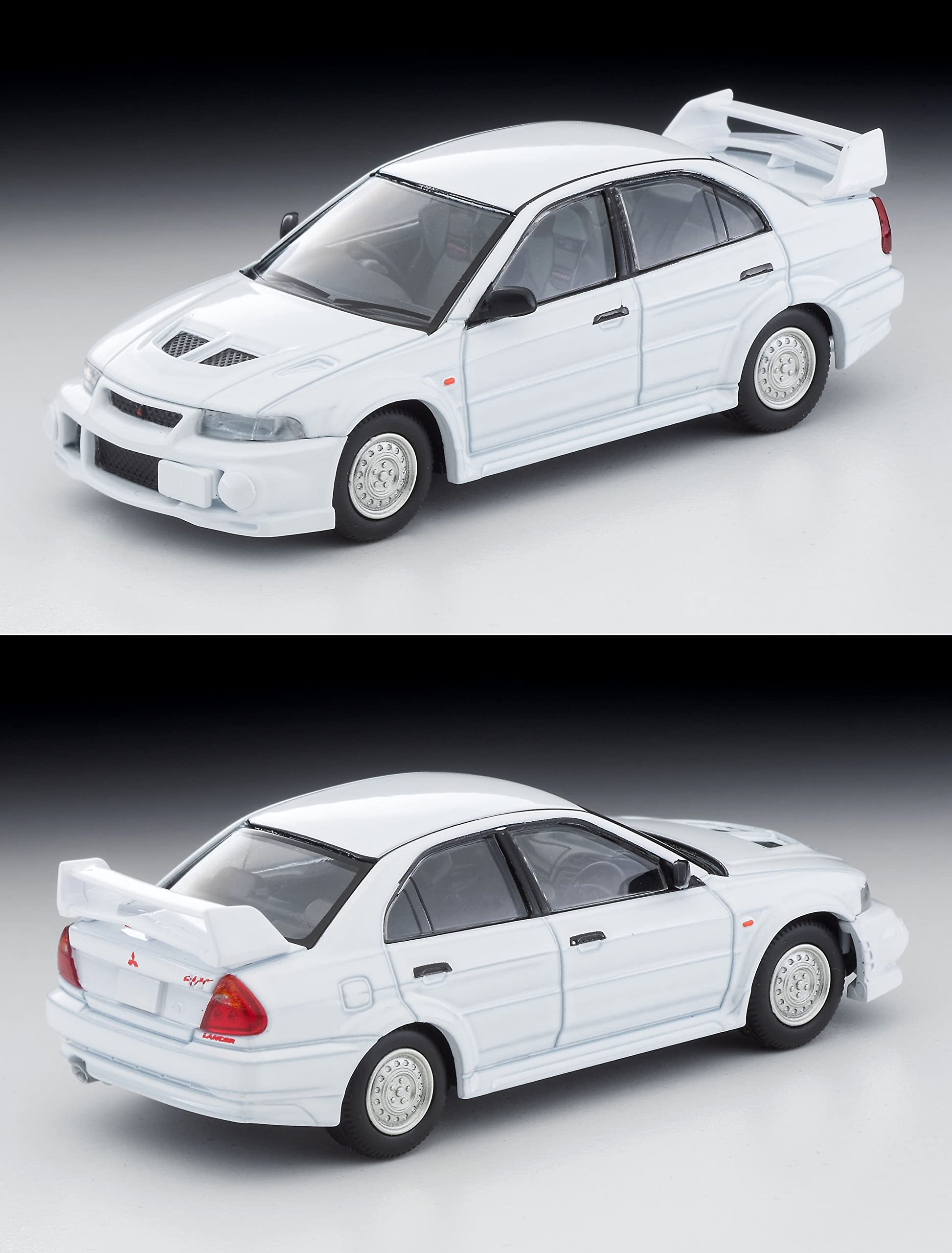 Tomytec Tomica Limited White Mitsubishi Lancer RS Evolution Neo 1/64 Lv-N190E- Japan Figure Store - #1 Bring To You The Best Japanese Goods