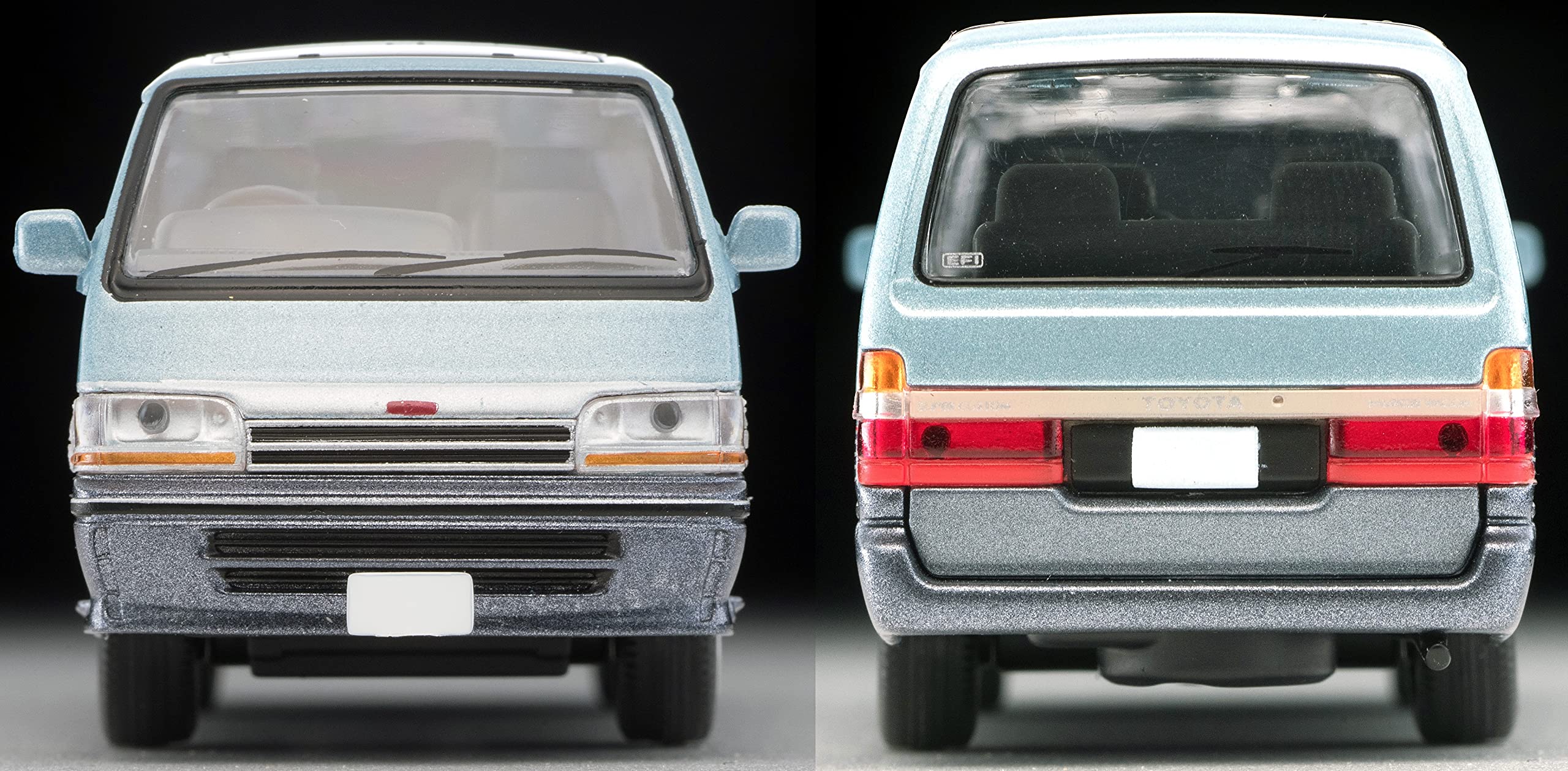 Tomytec Tomica Limited Vintage Neo 1/64 Toyota Hiace Wagon Super Custom Light Blue Navy 316916 Japan- Japan Figure Store - #1 Bring To You The Best Japanese Goods