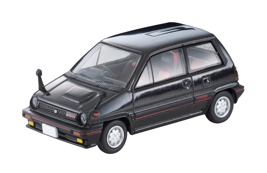Tomytec Japan Tomica Limited Vintage Lv-N261A Honda City Turbo Black 1982 316817- Japan Figure Store - #1 Bring To You The Best Japanese Goods