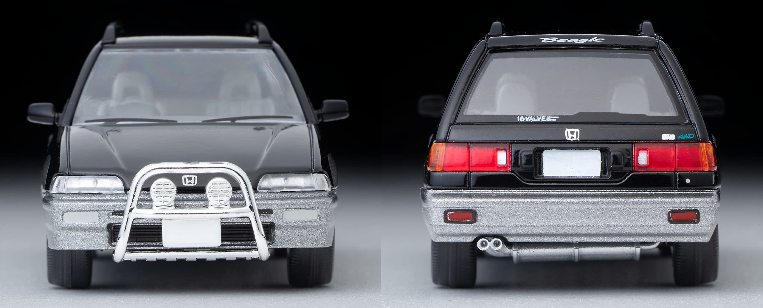 Tomica Limited Vintage Neo 1/64 Lv-N293A Honda Civic Shuttle Beagle Black/Gray 94 Tomytec- Japan Figure Store - #1 Bring To You The Best Japanese Goods