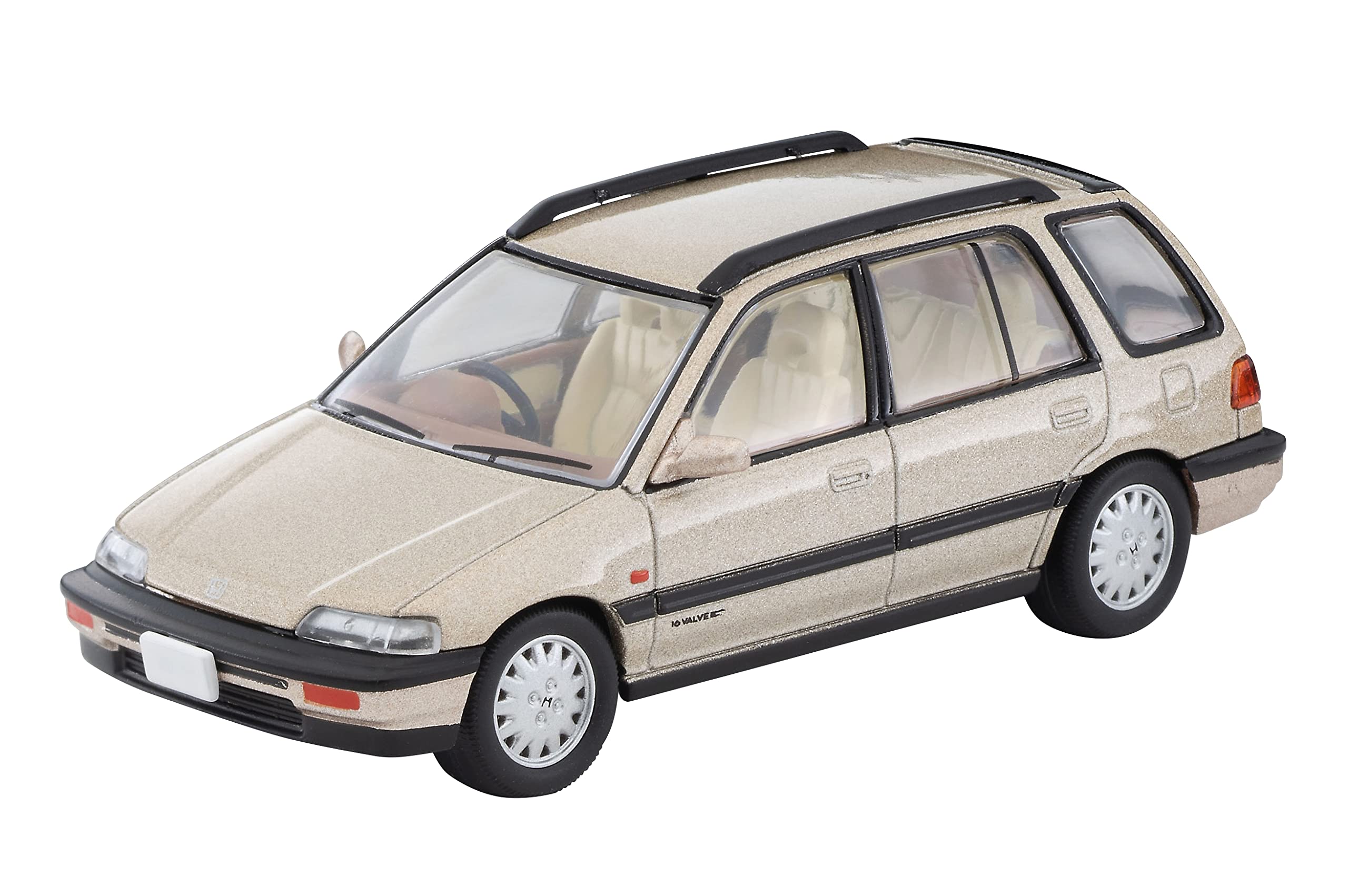 Tomica Limited Vintage Neo 1/64 Lv-N297A Honda Civic Shuttle 56I Beige 87- Japan Figure Store - #1 Bring To You The Best Japanese Goods