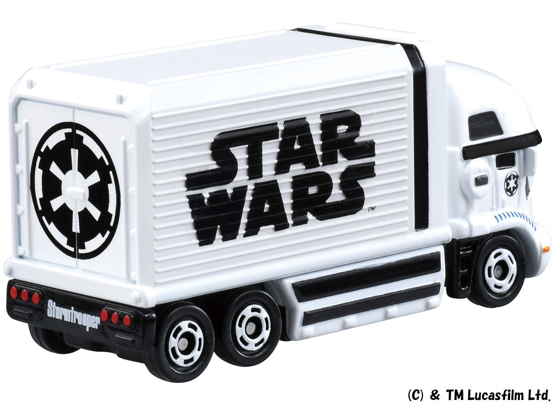 Takara Tomy Tomica Disney Star Wars Star Cars Storm Trooper Ad Truck Star Wars Toys- Japan Figure Store - #1 Bring To You The Best Japanese Goods