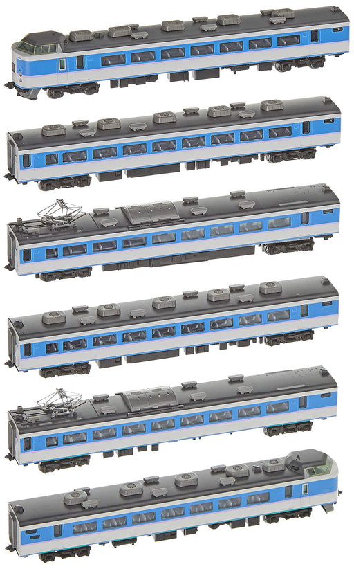 Tomytec Tomix N Gauge 183 1000 Azusa Color 6 Cars Train Set Makuhari Vehicle Center Rail Model 98645- Japan Figure Store - #1 Bring To You The Best Japanese Goods