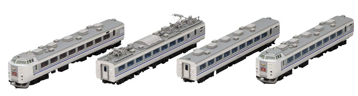Tomytec Tomix N Gauge 4 Car Hakutaka Limited Express 485 Series Model Train 98407- Japan Figure Store - #1 Bring To You The Best Japanese Goods
