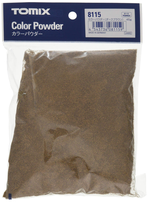 Tomytec Tomix N Gauge Dark Brown Color Powder 8115 for Railway Model Supplies- Japan Figure Store - #1 Bring To You The Best Japanese Goods