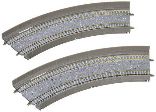 Tomytec Tomix N Gauge Double Track Curved Rail Model - Set of 2 - 1881 Railway Series- Japan Figure Store - #1 Bring To You The Best Japanese Goods