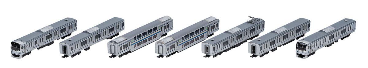 Tomytec Tomix N Gauge E217 Series 4th Edition Basic 7 Car Train Set 98720- Japan Figure Store - #1 Bring To You The Best Japanese Goods