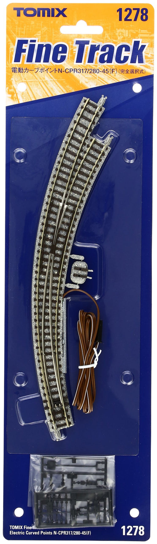 Tomytec Tomix N Gauge Electric Point 317/280-45 F Type 1278 Railway Model- Japan Figure Store - #1 Bring To You The Best Japanese Goods