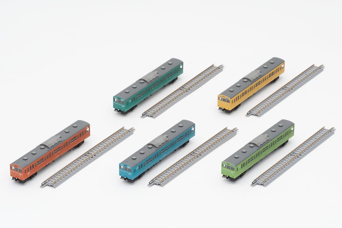 Tomix Fms-01 First Car Museum Series 103 Collection High Cab Edition 5 Cars Set N Scale- Japan Figure Store - #1 Bring To You The Best Japanese Goods