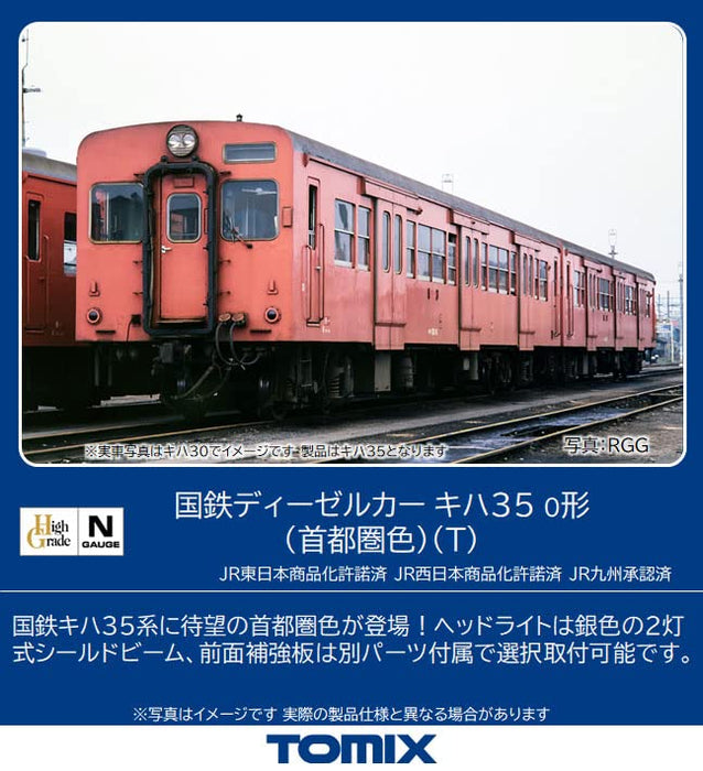 Tomytec Tomix N Gauge JNR Kiha35 Metropolitan Area Diesel Railway Model Car- Japan Figure Store - #1 Bring To You The Best Japanese Goods