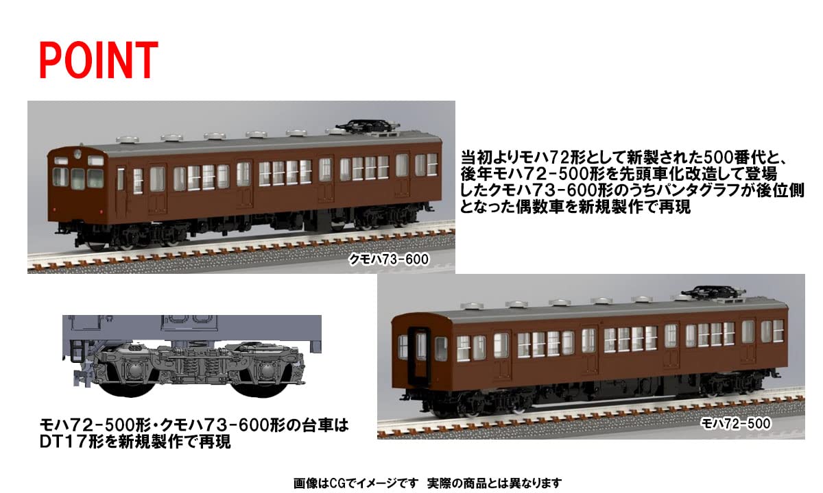 TOMIX 98489 Jnr Type 72/73 Commuter Train Nambu Line 4 Cars Set N Scale- Japan Figure Store - #1 Bring To You The Best Japanese Goods