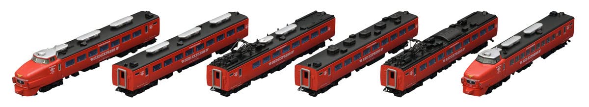 Tomytec Tomix N Gauge JR 485 Red Express Train Set Kuro481-100 Series 98777 Model- Japan Figure Store - #1 Bring To You The Best Japanese Goods
